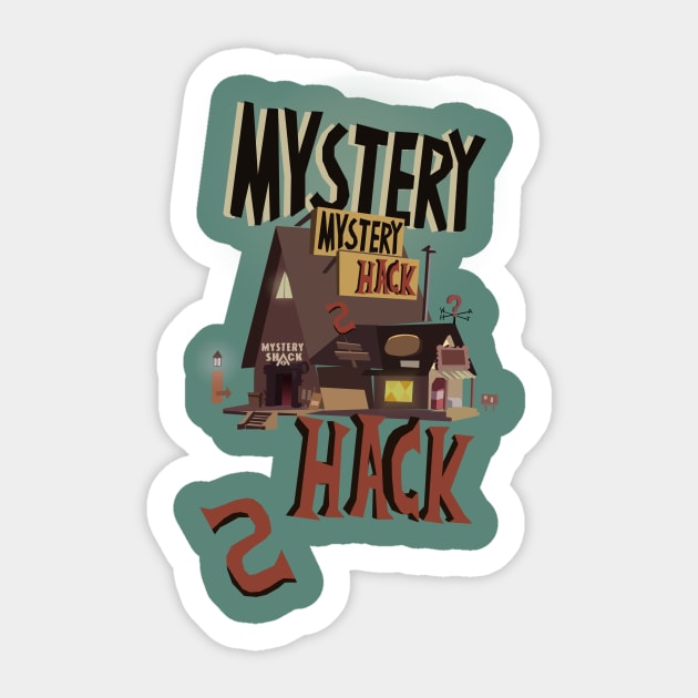 Mystery Shack Sticker by Contenebratio